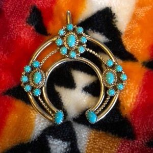 Native American Naja Pendant SS